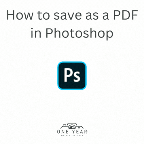 photoshop save as PDF featured image