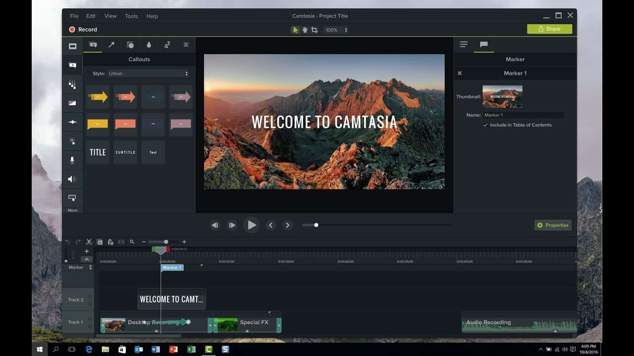 TechSmith Camtasia Studio 9 Video Editing Software Overview - YouTube